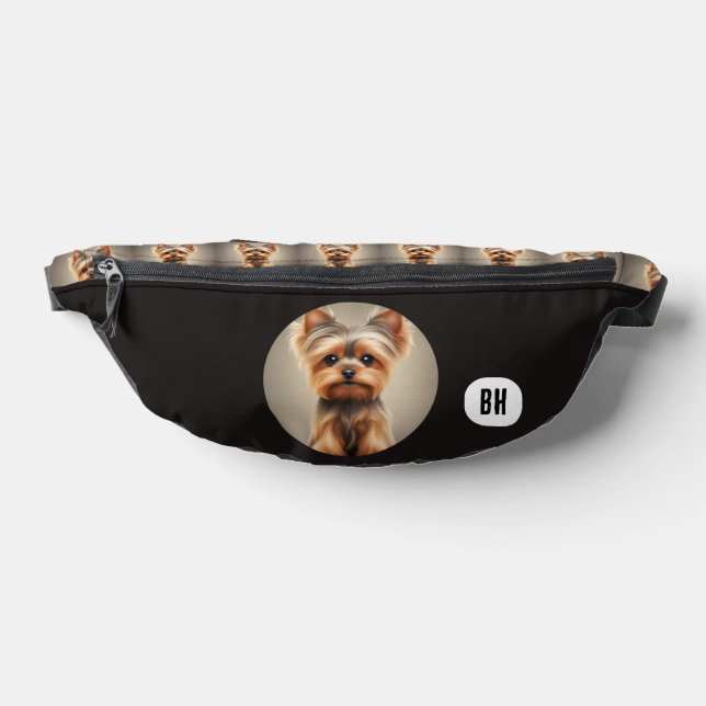 Riñoneras Personalizado Iniciales Yorkshire Terrier Yorkie D (Distribución)
