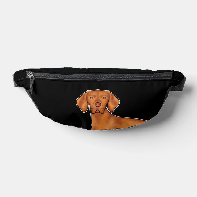 Riñoneras Personalizado Vizsla húngaro Puntero Cabeza de per (Distribución)