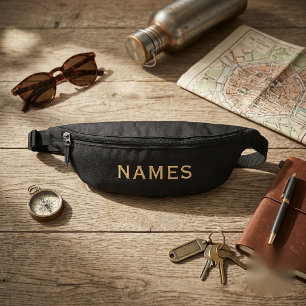 Riñoneras Personalizados con apellido o apodo en ellos