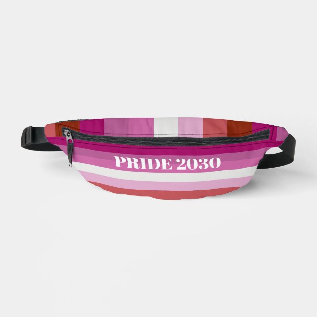 Riñoneras Personalizar Fanny Pack - Orgullo Lesbiano (Anverso)