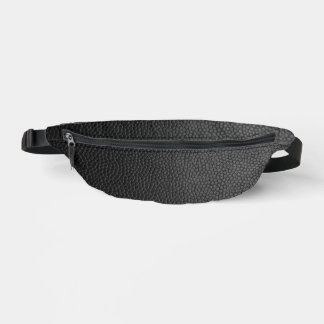Riñoneras Piel de serpiente negro