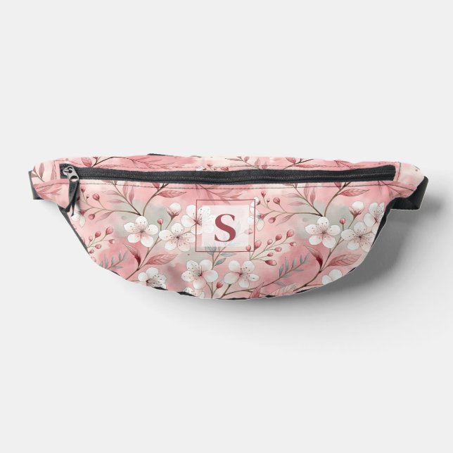 Riñoneras Pink cherry blossom monogram (Distribución)