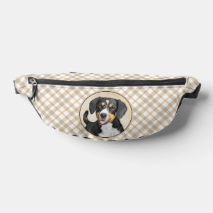 Riñoneras Pintura del perro de montaña Entlebucher Arte orig
