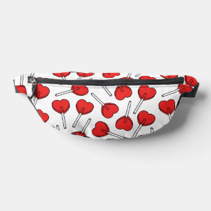 Riñoneras Piruetas Rojas, Piruetas de Corazón, Patrón de Pir