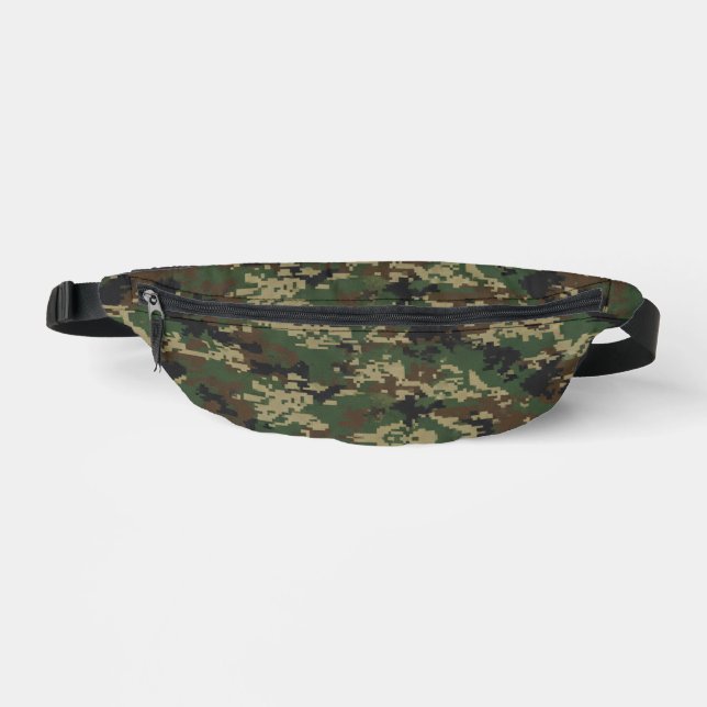 Riñoneras Pixel Military Camouflage Pattern (Anverso)