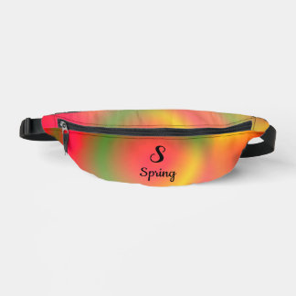 Riñoneras Primavera espiral personalizada