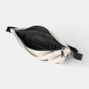 Riñoneras Print Cut Sew Bag Beige