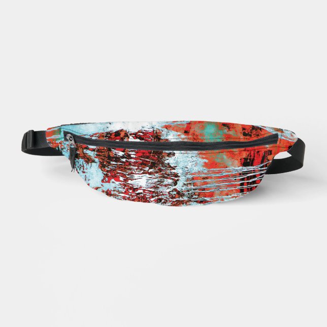 Riñoneras Print Cut Sew Bag – Corrosion Pulse (Anverso)