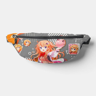 Riñoneras Print Cut Sew Paquetes Anime Shop MerStorm