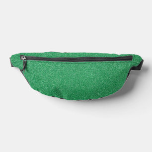 Riñoneras Purpurina verde, espárrago, fondo Purpurina