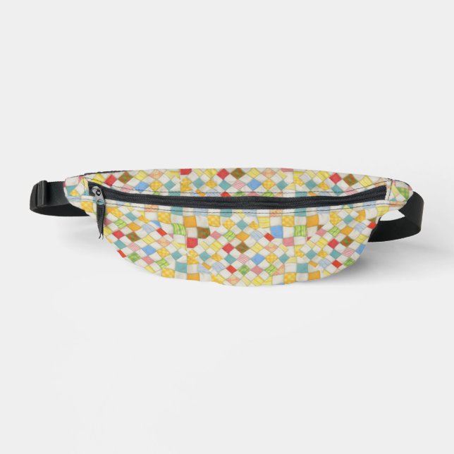 Riñoneras QUILT MOSAIC Fanny Pack (Anverso)
