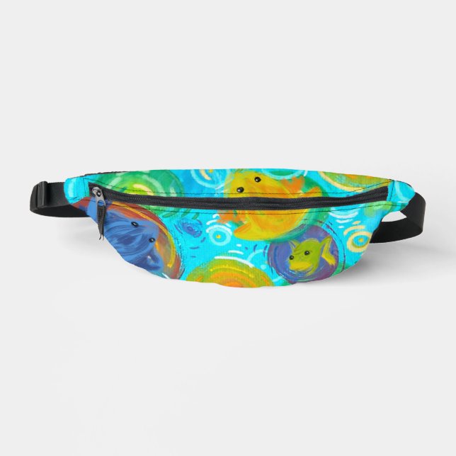Riñoneras Rainbow Frogs Fanny Pack (Anverso)