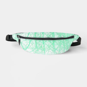 Riñoneras Ramas Verdes Menta Niebla Helada