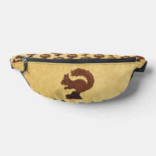 Riñoneras Ratatöskr, ardilla nórdica/vikinga