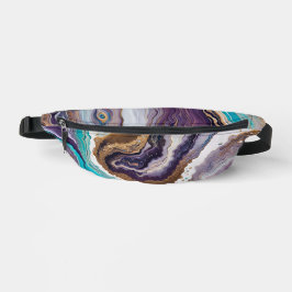 Riñoneras Resumen de acitismo y turquesa