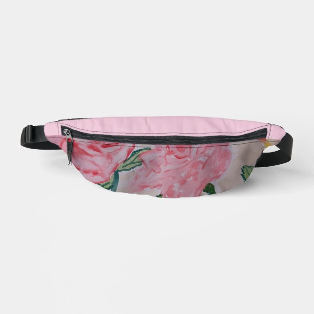 Riñoneras Resumen Rosas de verano Bum Bag (Anverso)
