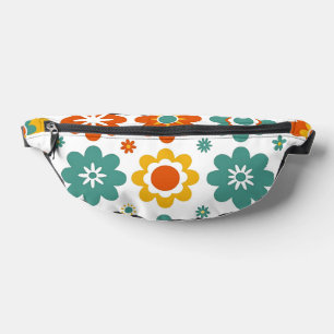 Riñoneras Retro Geométrico Floral Poder Boho 70s