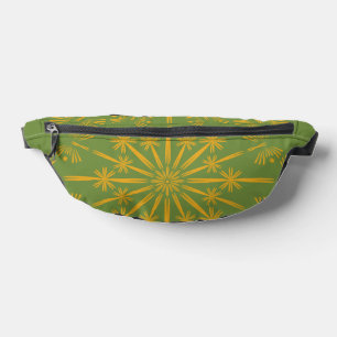 Riñoneras Retro Mandala Aguacate Fanny Pack