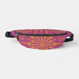 Riñoneras Retro Mandala Boysenberry Fanny Pack