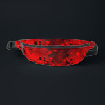 Riñoneras Retro Paint Splatt Efecto Rojo y Negro<br><div class="desc">El diseño deslumbrante es una mezcla de manchas rojas y negras. Este diseño abstracto y desordenado sería el regalo perfecto para un artista, para una escapada de fin de semana, unas vacaciones de verano, para ir de compras o una excursión a un pub de campo. puede utilizar este diseño para...</div>