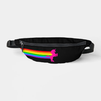 RIÑONERAS RETRO RAINBOW UNICORN FANNY PACK