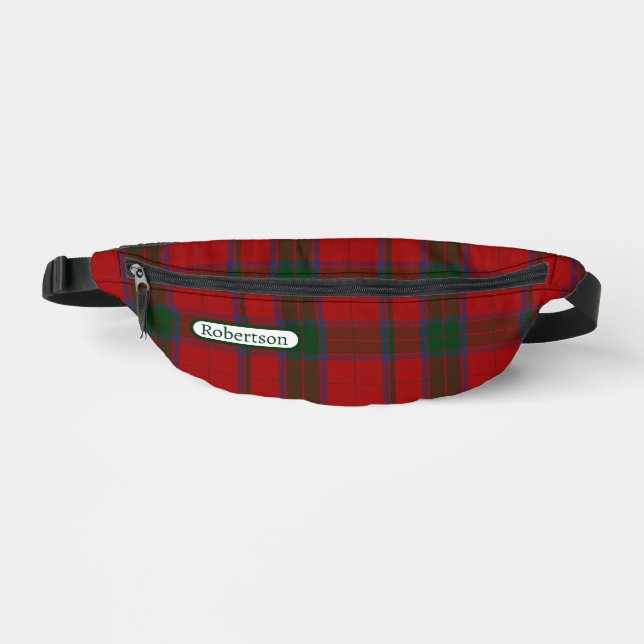 Riñoneras Robertson Tartan Plaid personalizado (Anverso)