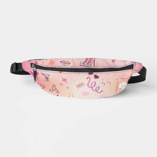 Riñoneras Rosa Lady (Anverso)