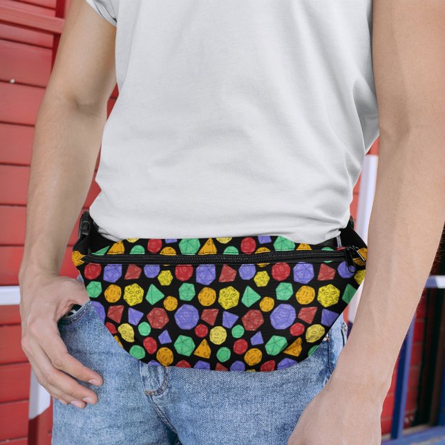 Riñoneras RPG Gaming Dice, Mesa, Juegos Fantasmas Patterados (Subido por el creador)