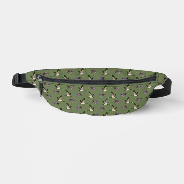 Riñoneras Rustic Mallard Ducks Fanny Pack (Anverso)