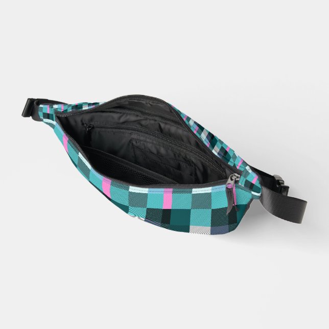 Riñoneras Rústica Placa contemporánea (Abierto)