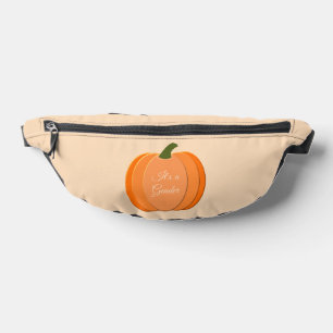 Riñoneras Sexo de calabaza neutra de Naranja suave