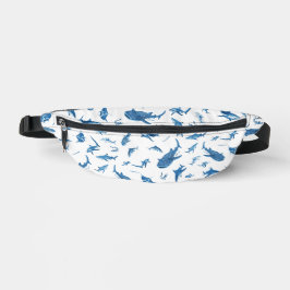 Riñoneras Sharks & Manta Rays｜Ocean Art Design