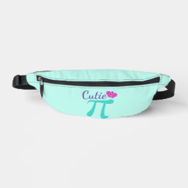 Riñoneras Símbolo de Cutie Pi Math Pun