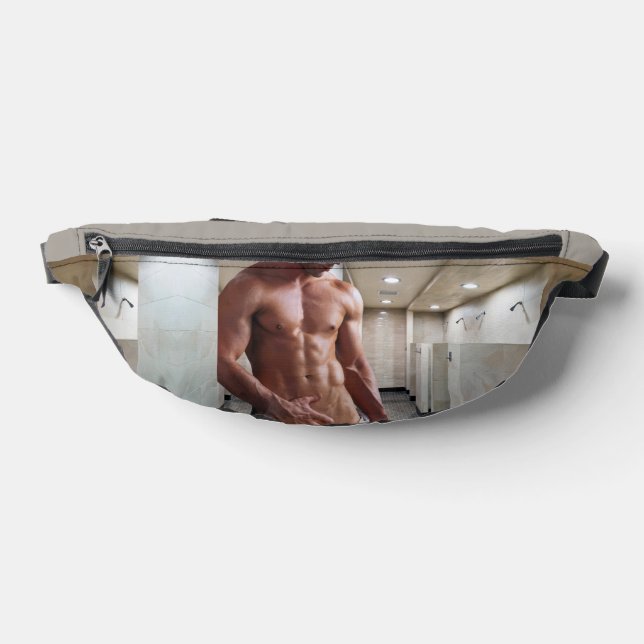 Riñoneras SlipperyJoe hombre muscular sin camisa 6pack abs f (Distribución)