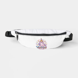 Riñoneras Sociedad de Cuerno de Waffle de Unicornio Ropa Lis