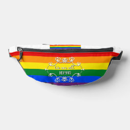 Riñoneras Somos Todos Humanos Mes del Orgullo LGBTQ