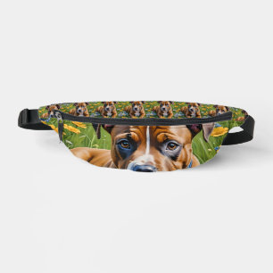 Riñoneras Springtime Staffordshire Bull Terrier Puppy,