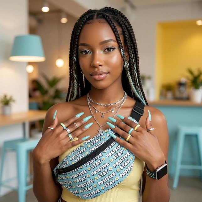 Riñoneras Stay Positive (Subido por el creador)