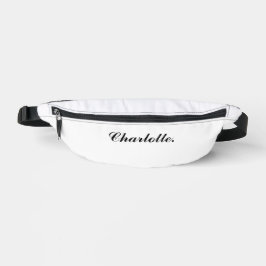 Riñoneras Stylish Personalized Fanny Pack with Your Name
