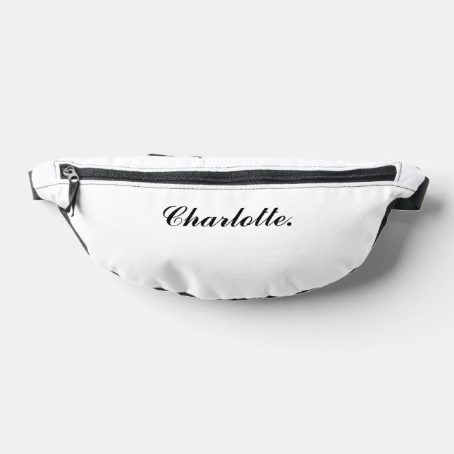 Riñoneras Stylish Personalized Fanny Pack with Your Name (Distribución)