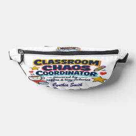 Riñoneras Teacher Appreciation Chaos Coordinator Fanny Pack