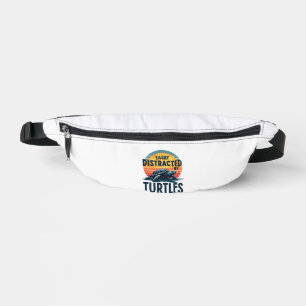 Riñoneras Tortuga fácilmente distraída por tortugas mar vint