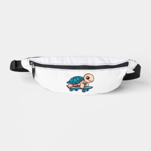 Riñoneras Tortuga Monopatinadora