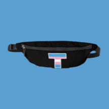 Trans Pride Capital T Fanny Pack