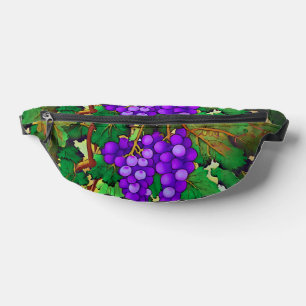 Riñoneras Uvas moradas en la uva