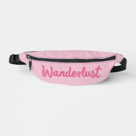 Riñoneras Wanderlust Muñeca Sueño Rosa | Viajes Girly Dollco