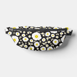 Riñoneras White Poppies Fanny Pack