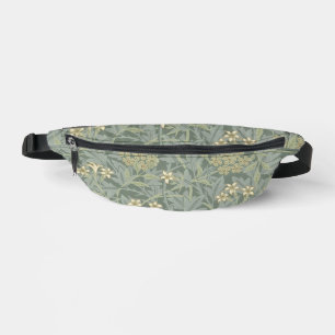 Riñoneras William Morris Jasmine Azul Arte Botánico Verde