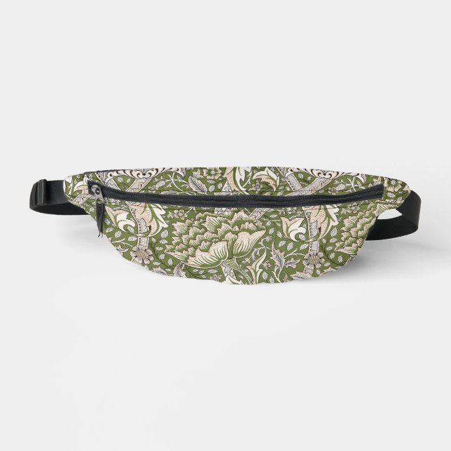Riñoneras William Morris Windrush floral clásico (Anverso)