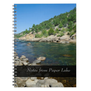 Río Arkansas en Cuaderno Personalizado de Colorad
